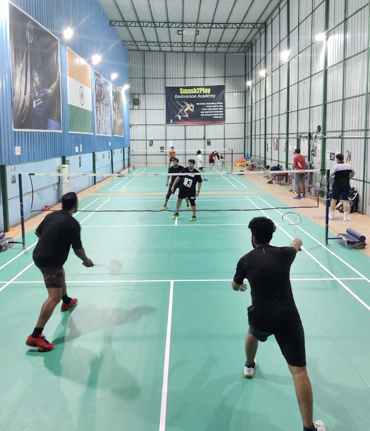 Smash2Play Badminton Academy Saket Delhi 1