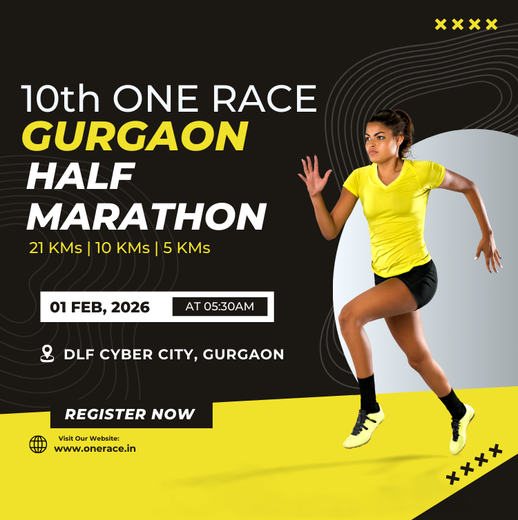 Gratitude Edition 10th ONE RACE GURUGRAM HALF MARATHON 1