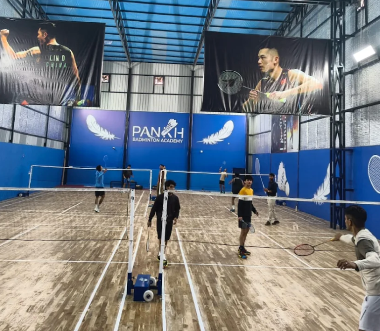 PANKH BADMINTON ACADEMY delhi 1 768x669