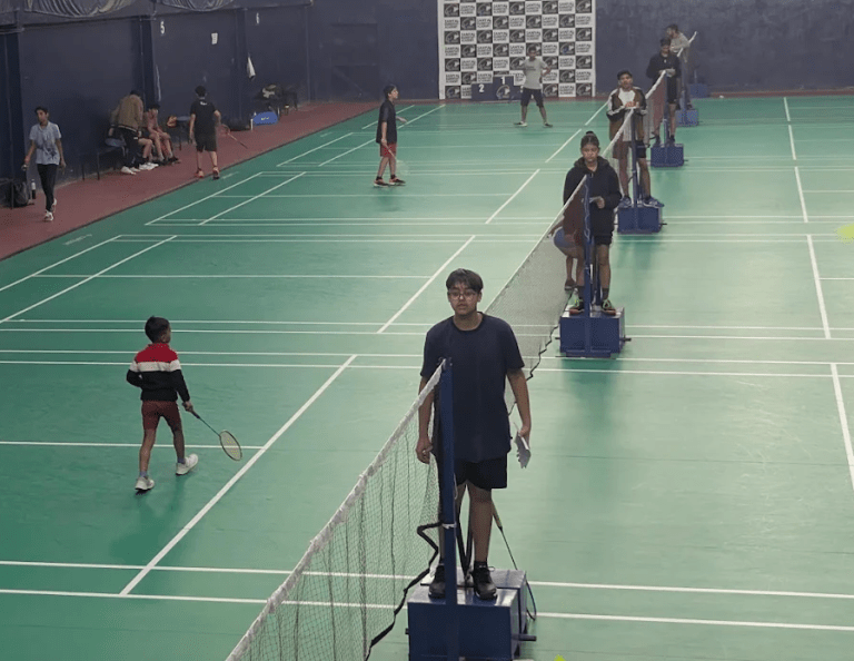 Sanya Badminton Academy Delhi 768x594